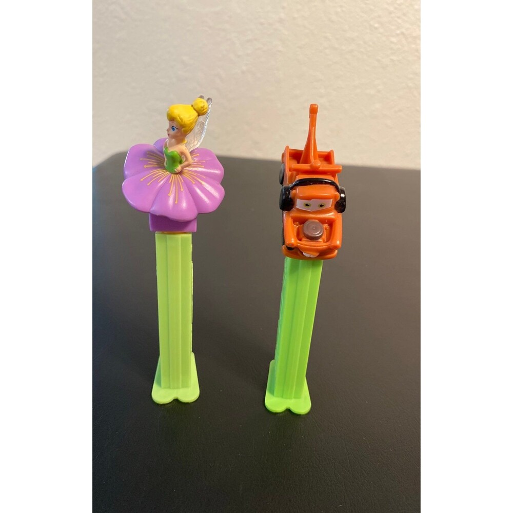 Pez Dispensers Timer bell Fairy 2008 Mater Disney Cars
